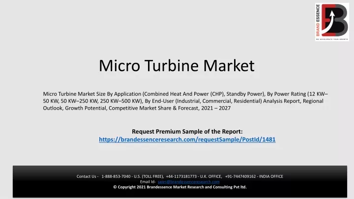 micro turbine market