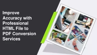 improve accuracy with professional html file