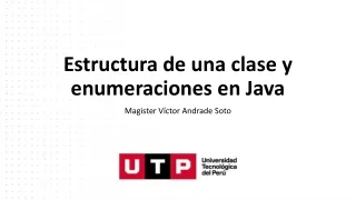 Estructura de una clase Java
