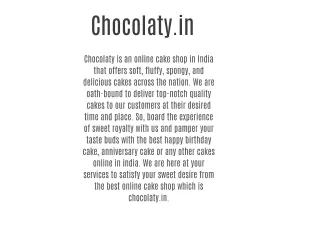 chocolaty.in