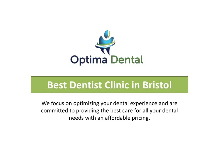 best dentist clinic in bristol