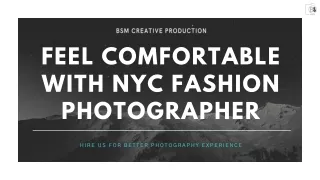 Hire skilled Fashion Photographer in New York