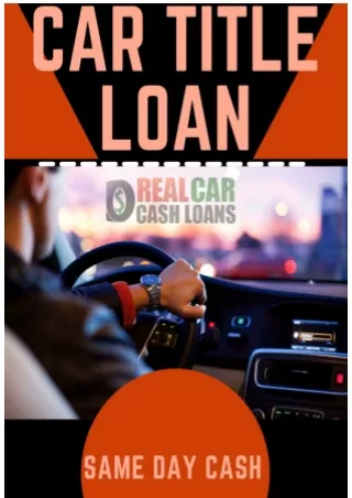 Get Proper Information About Payday And Car Title Loans In Toronto