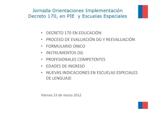 jornada orientaciones implementaci n