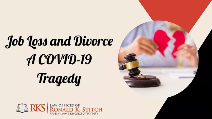 job loss and divorce a covid 19 tragedy