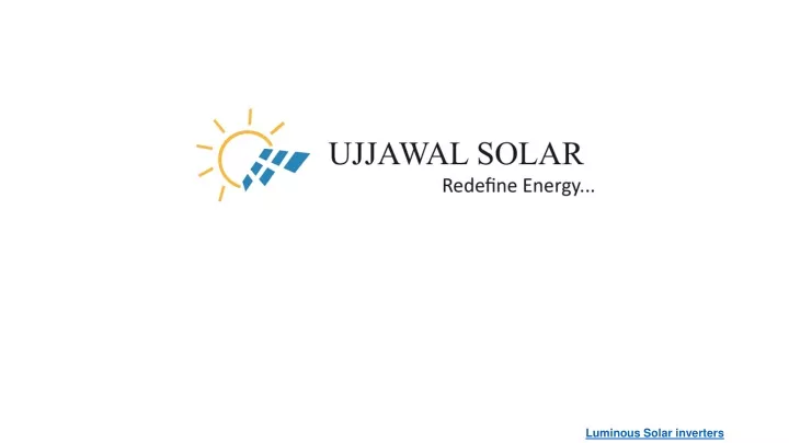 luminous solar inverters