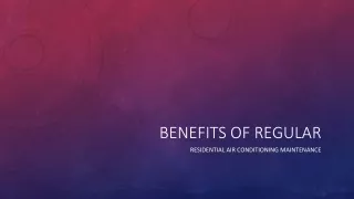 benefits of regular