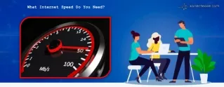 what internet speed do you need