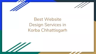 Best Website design services in korba Chhattisgarh | Padma Technologies