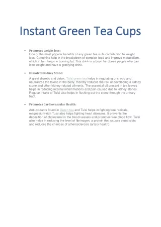 organic green tea in delhi- Greenfit
