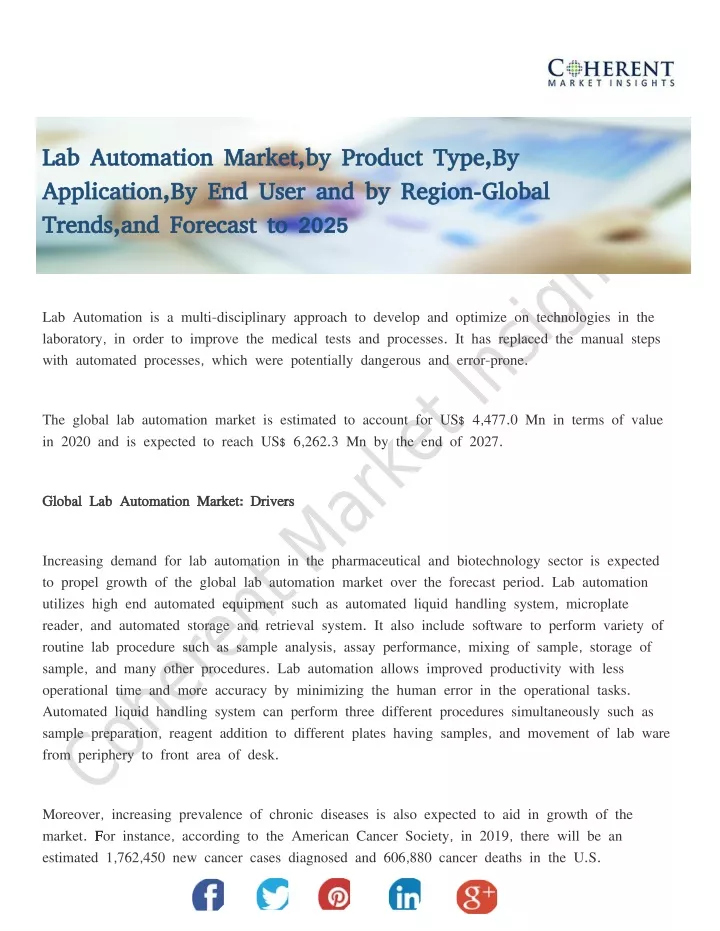 lab automation market by product type
