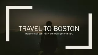 Amazing Travelling Journey