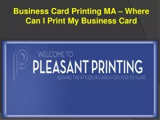 business card printing ma where can i print