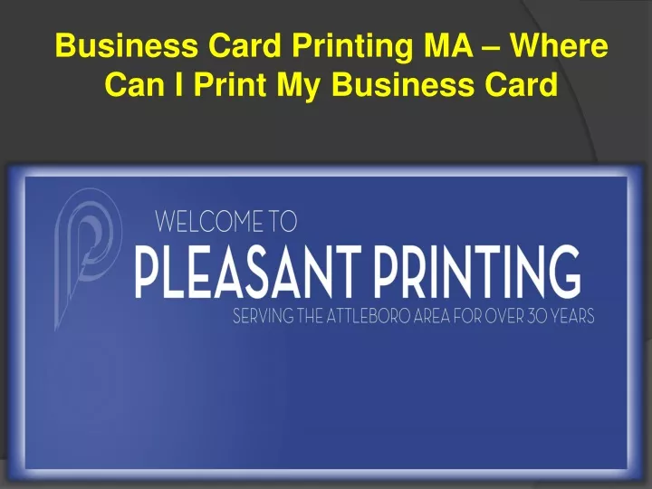 business card printing ma where can i print