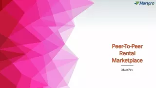 peer peer to rental rental marketplace marketplace