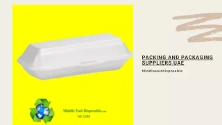 Packing And Packaging Suppliers Uae