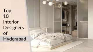 top 10 interior designers of h yderabad