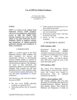 use of gpp3 for ethical guidance dr nancy agnes