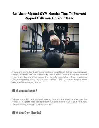 no more ripped gym hands tips to prevent ripped