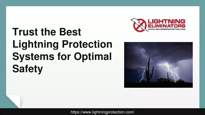 trust the best lightning protection systems