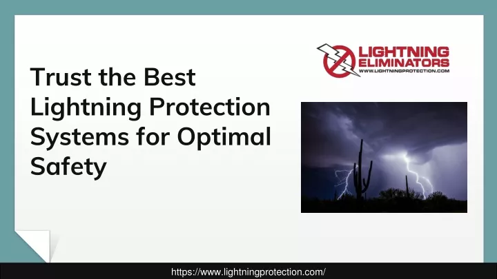 trust the best lightning protection systems for optimal safety