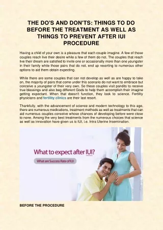 the do s and don ts things to do before