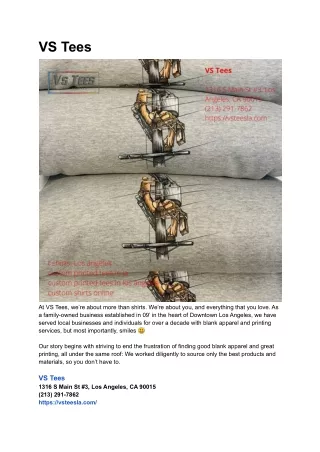 vs tees