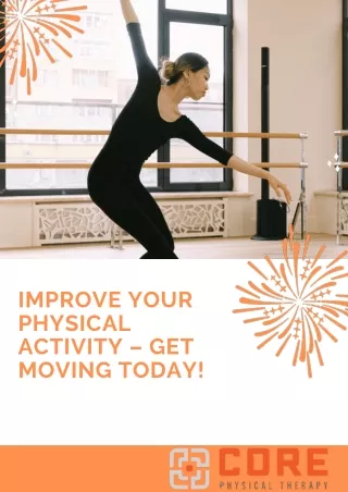 improve your physical activity get moving today