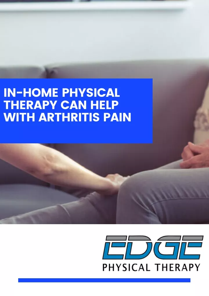 in home physical therapy can help with arthritis