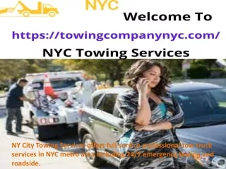 Long Distance Towing Services New York