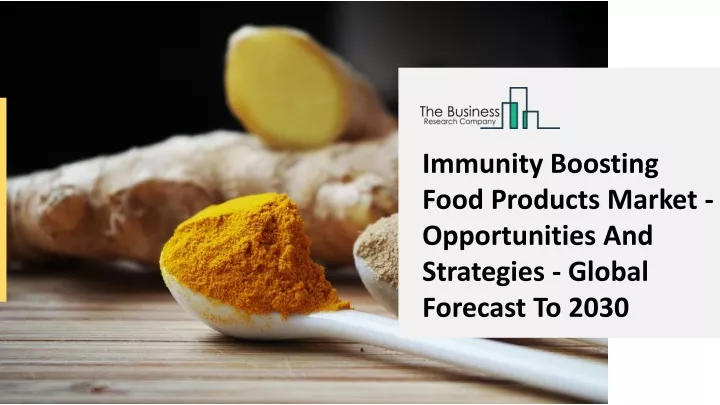 immunity boosting food products market