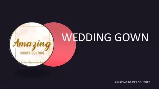 wedding gown