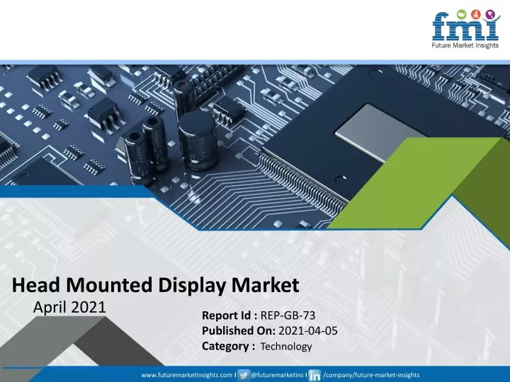 head mounted display market april 2021