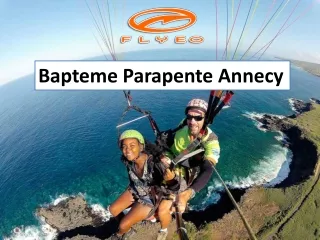 bapteme parapente annecy