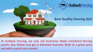 Installing Colorbond Fencing Adelaide - Outback Fencing