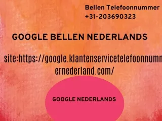 Google  telefoon nederland