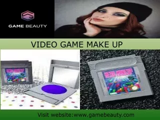 video game make up