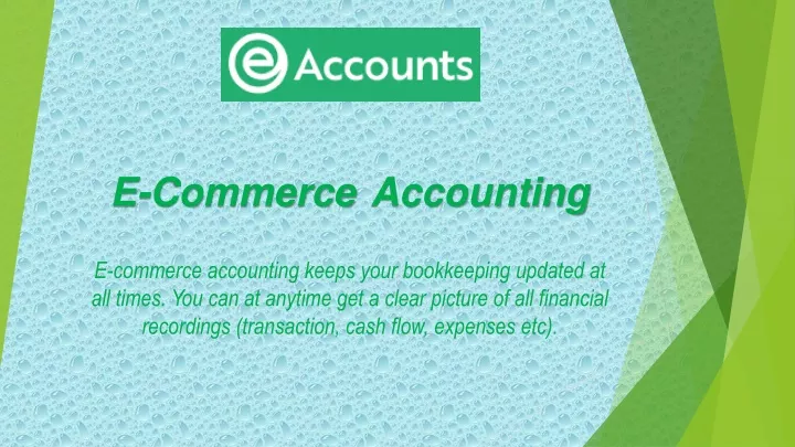 e commerce accounting