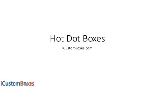 hot dot boxes