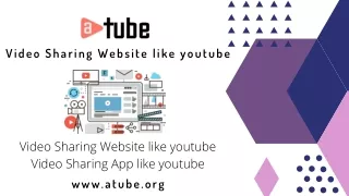 video sharing website like youtube