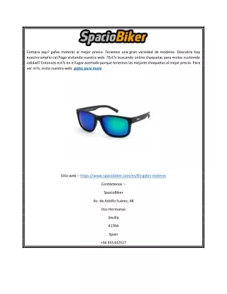 compra aqu gafas moteras al mejor precio tenemos