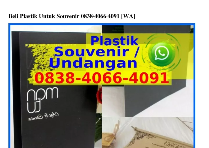 beli plastik untuk souvenir 0838 4066 4091 wa