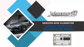 mercedes benz a2189007306 continental a2c74767504