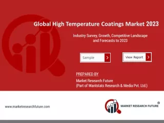 global high temperature coatings market 2023