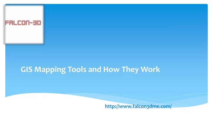 gis mapping tools and how they work