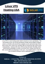 Linux VPS Hosting USA - slide 1