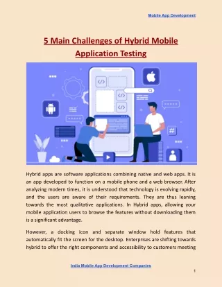 mobile app development