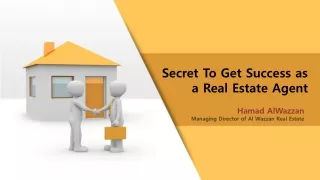 Secret To Get Success as a Real Estate Agent