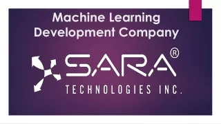 machine learning d evelopment c ompany