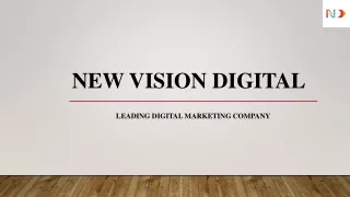 Digital Marketing Company Noida - New Vision Digital